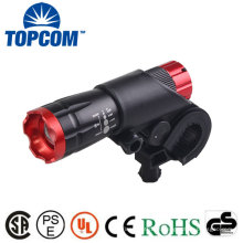 Farol de ciclismo dianteiro de bicicleta de 10W 300lm zoom levou bicicleta de montanha de luz